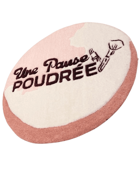 Tapis avec logo personnalisé fait en France par des artisans